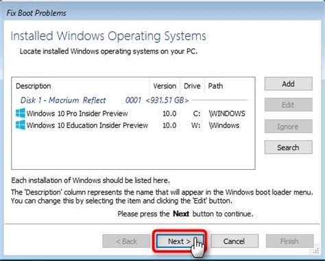 windows 10 clone won't boot|macrium reflect fix boot problems.